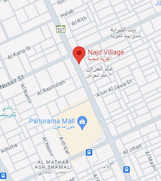 Location in map